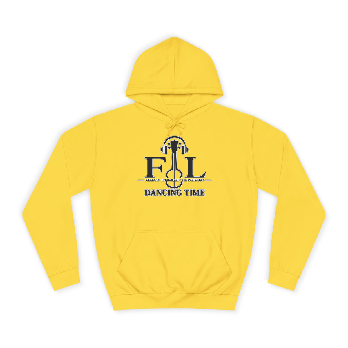Dancing Time Hoodie Full Logo