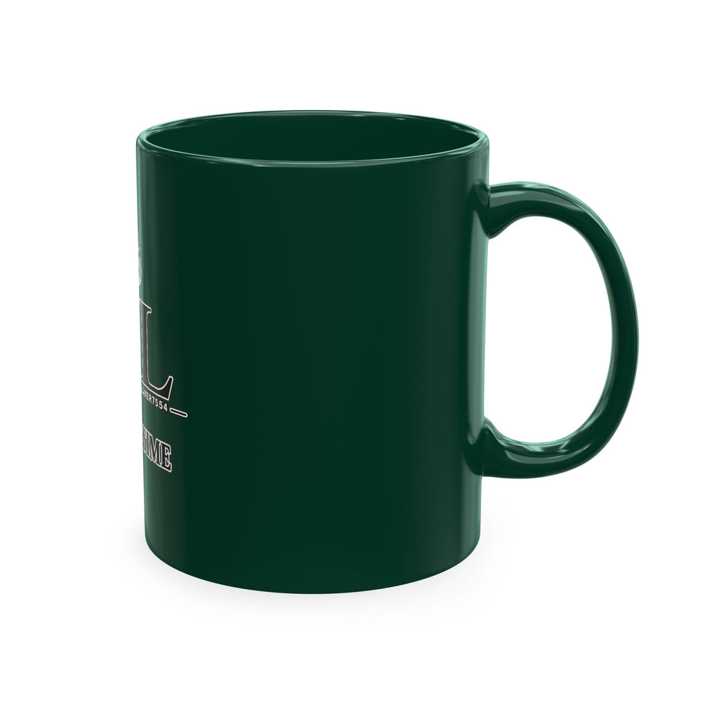 Dancing Time Ceramic Mug — EDL Music & Guitar Logo Coffee Cup