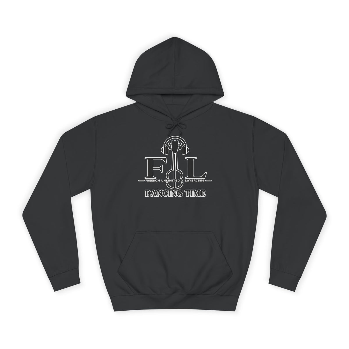 Dancing Time Hoodie Full Logo