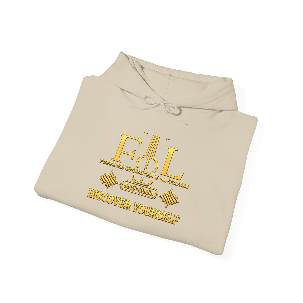 Discover yourself Hoodie Full-Logo