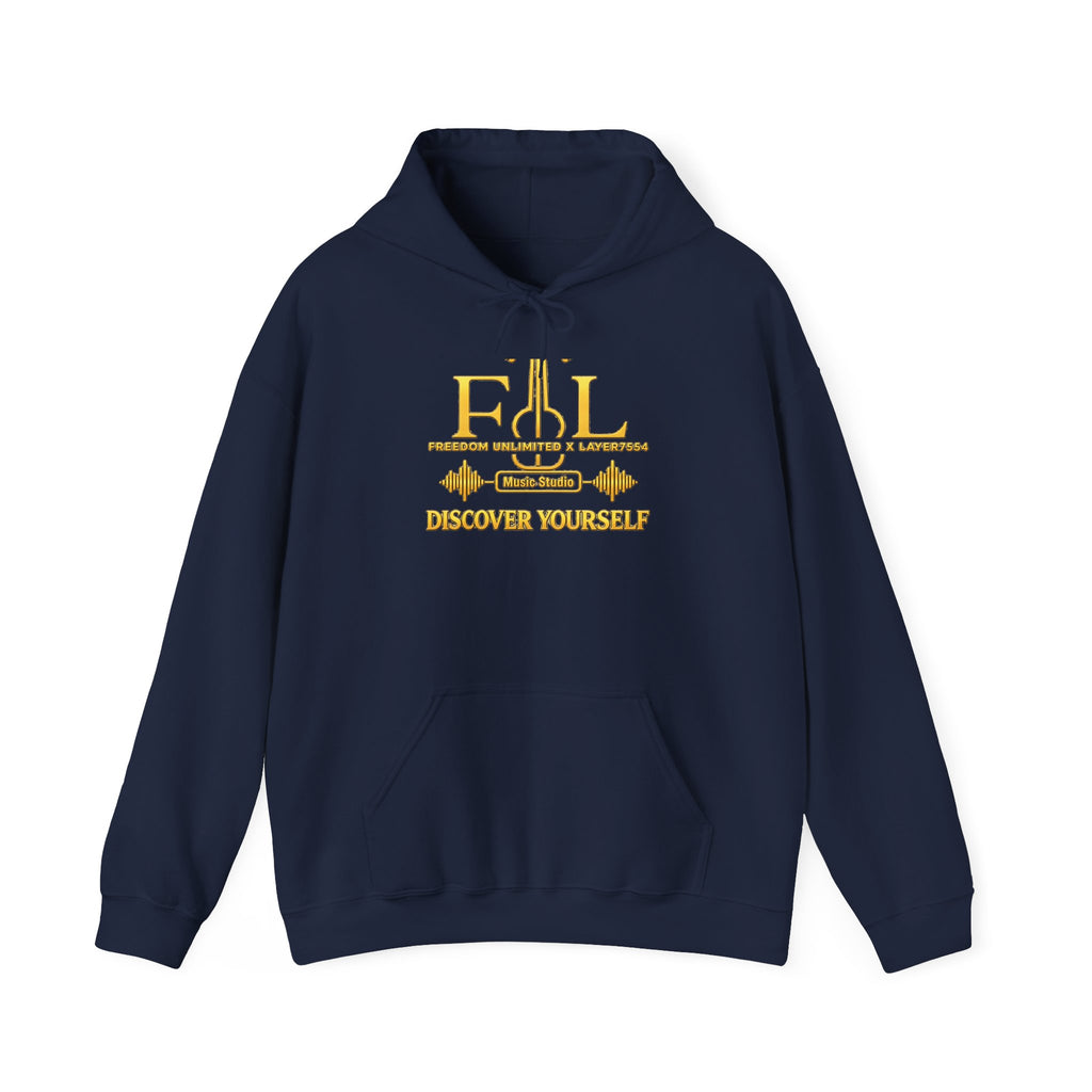 Discover yourself Hoodie Full-Logo