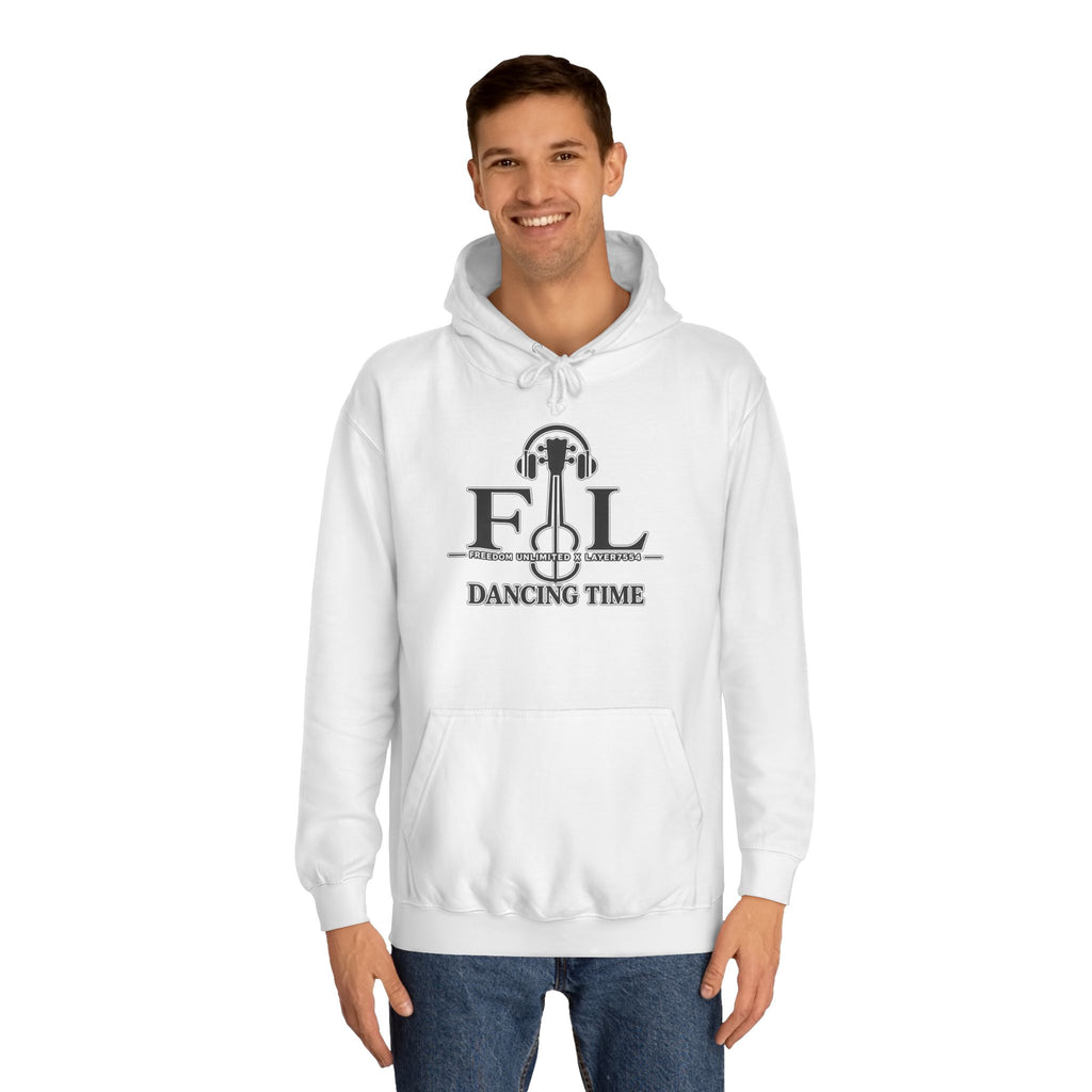 Dancing Time Hoodie Full Logo