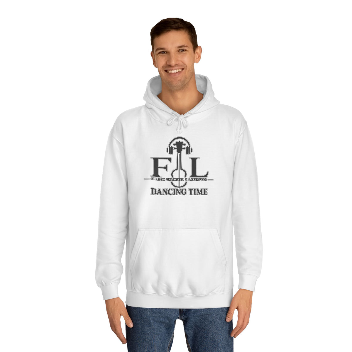 Dancing Time Hoodie Full Logo