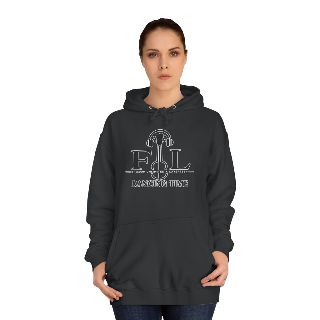 Dancing Time Hoodie Full Logo