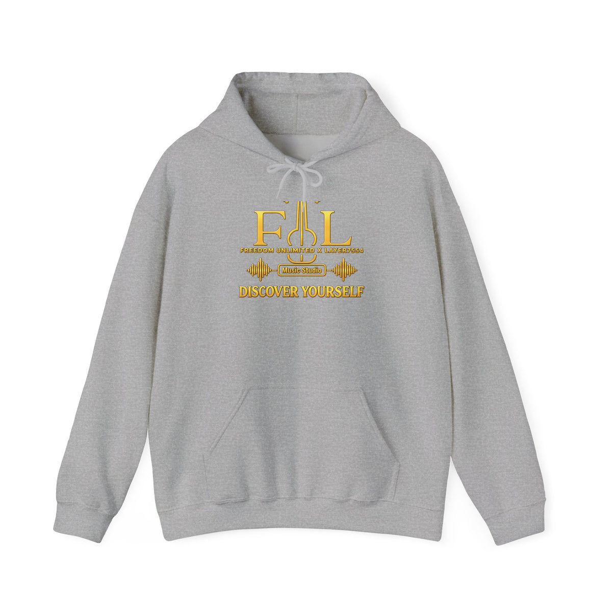 Discover yourself Hoodie Full-Logo