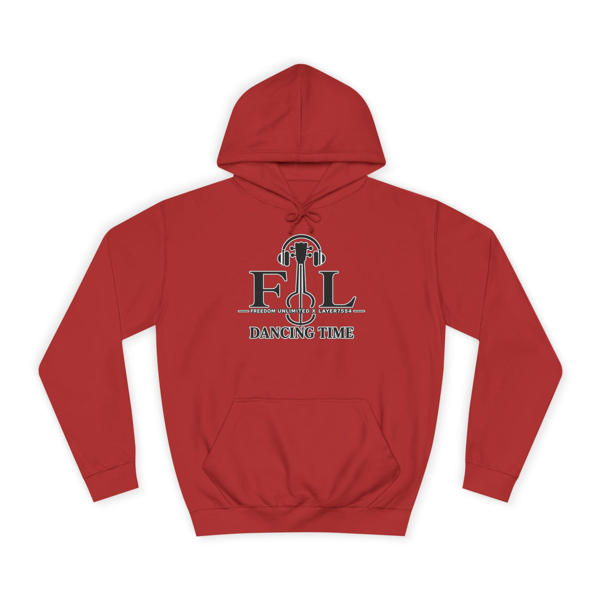 Dancing Time Hoodie Full Logo