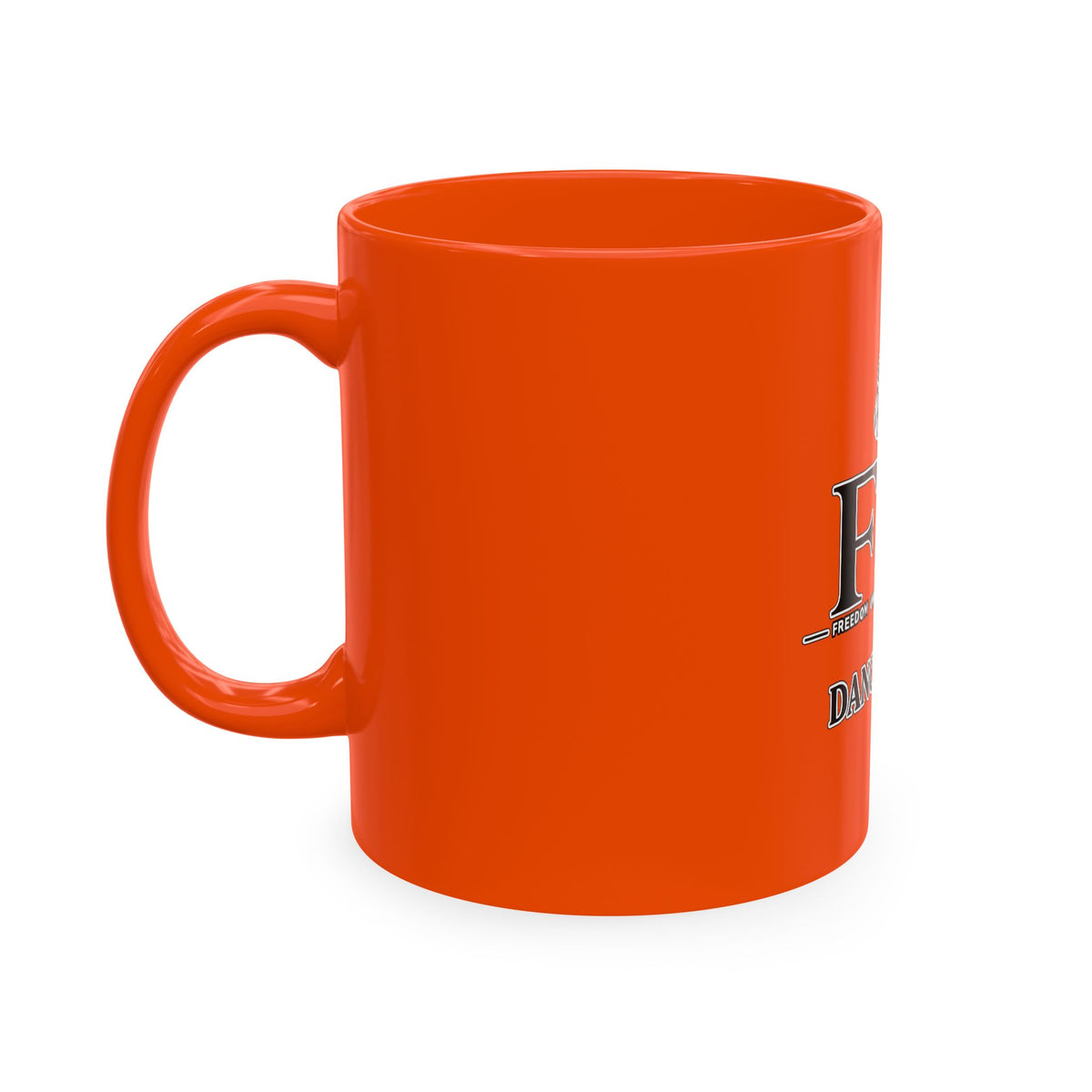 Dancing Time Ceramic Mug — EDL Music & Guitar Logo Coffee Cup