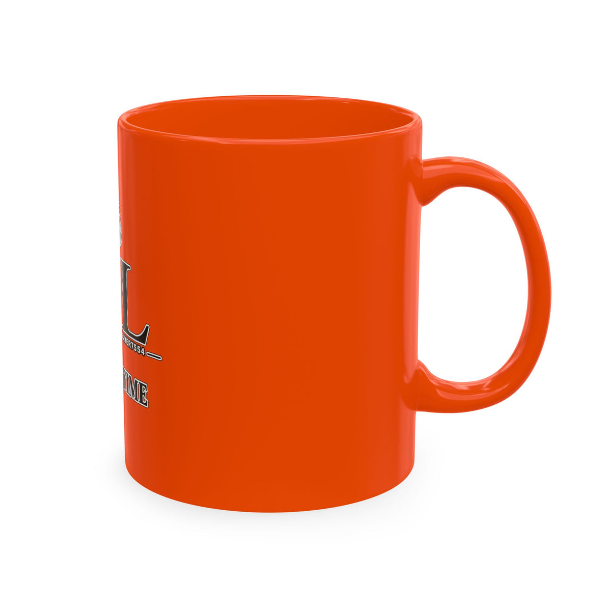 Dancing Time Ceramic Mug — EDL Music & Guitar Logo Coffee Cup