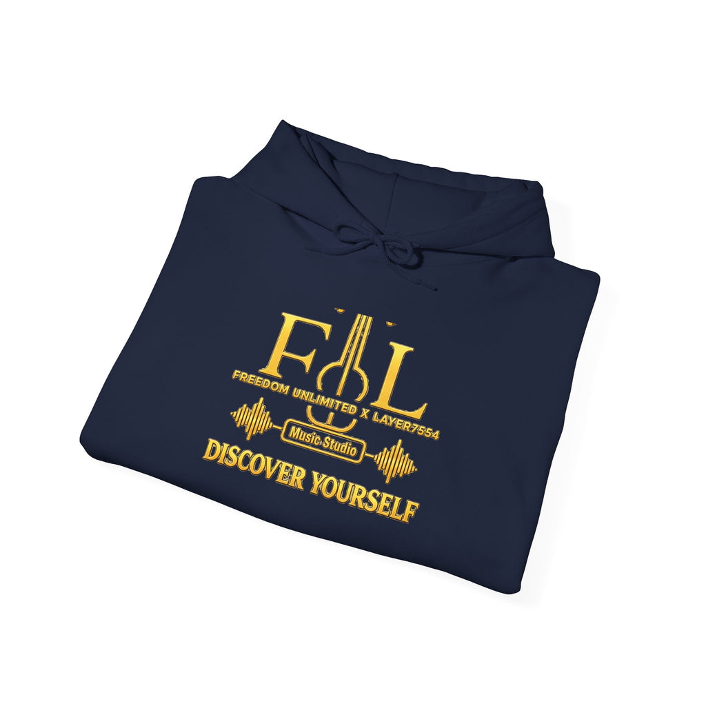 Discover yourself Hoodie Full-Logo