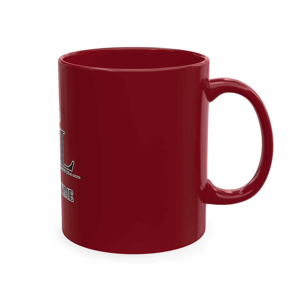 Dancing Time Ceramic Mug — EDL Music & Guitar Logo Coffee Cup