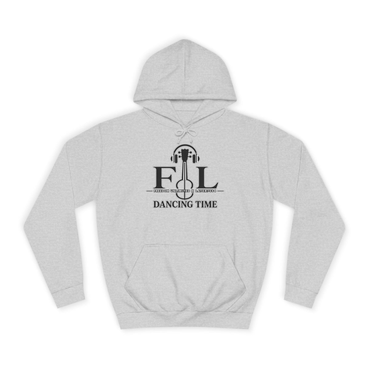 Dancing Time Hoodie Full Logo