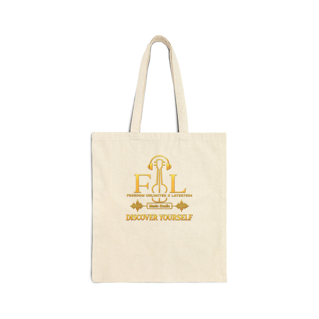 Discover Yourself Tote Bag Full-Logo