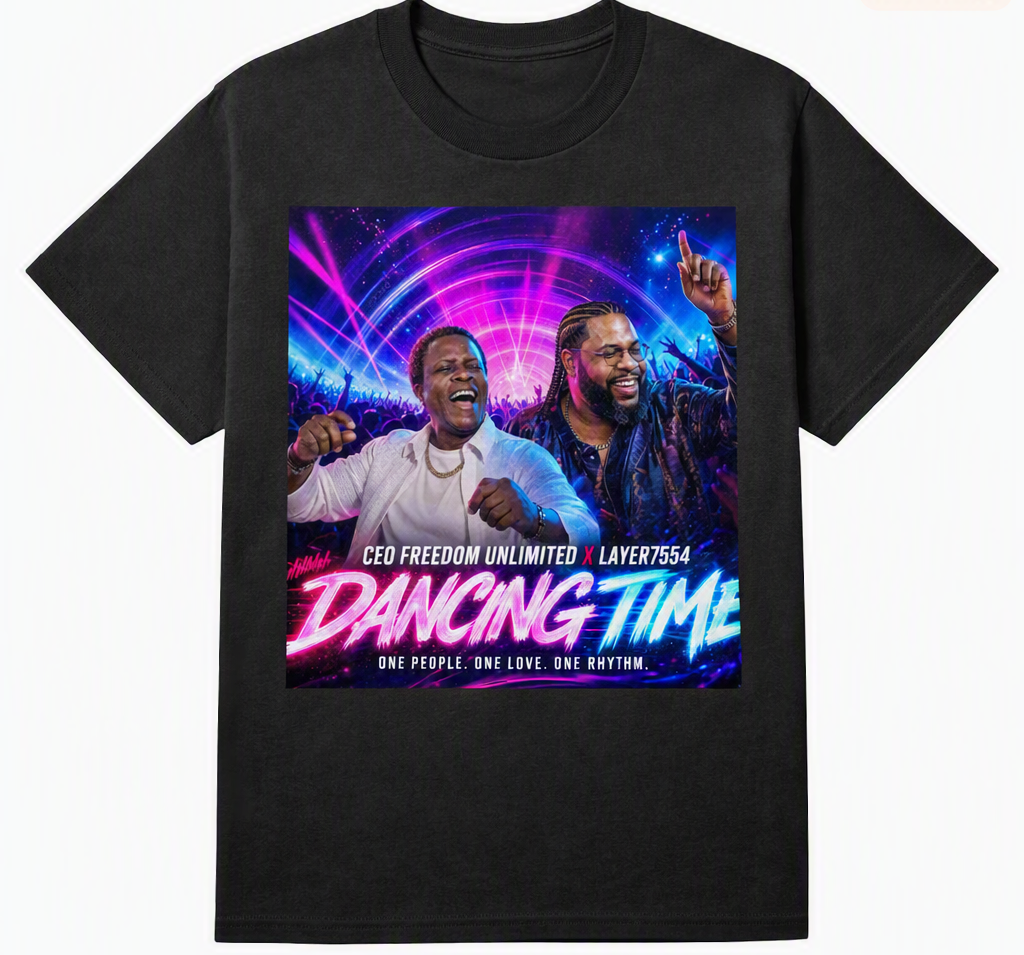 Dancing Time Graphic T-Shirt