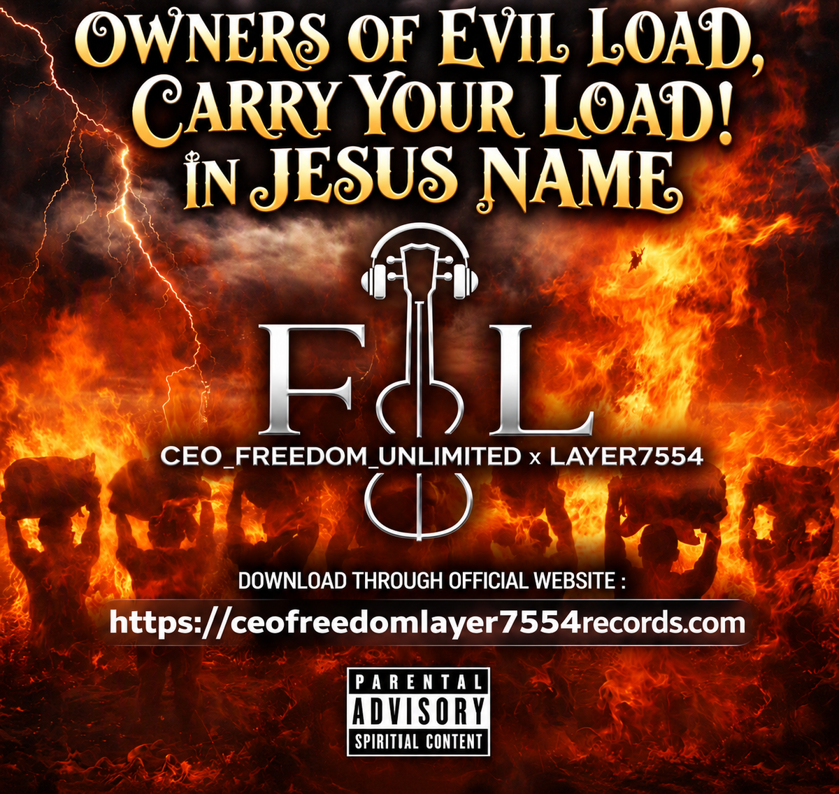 OWNERS OF EVIL LOAD CARRY YOUR LOAD IN JESUS NAME